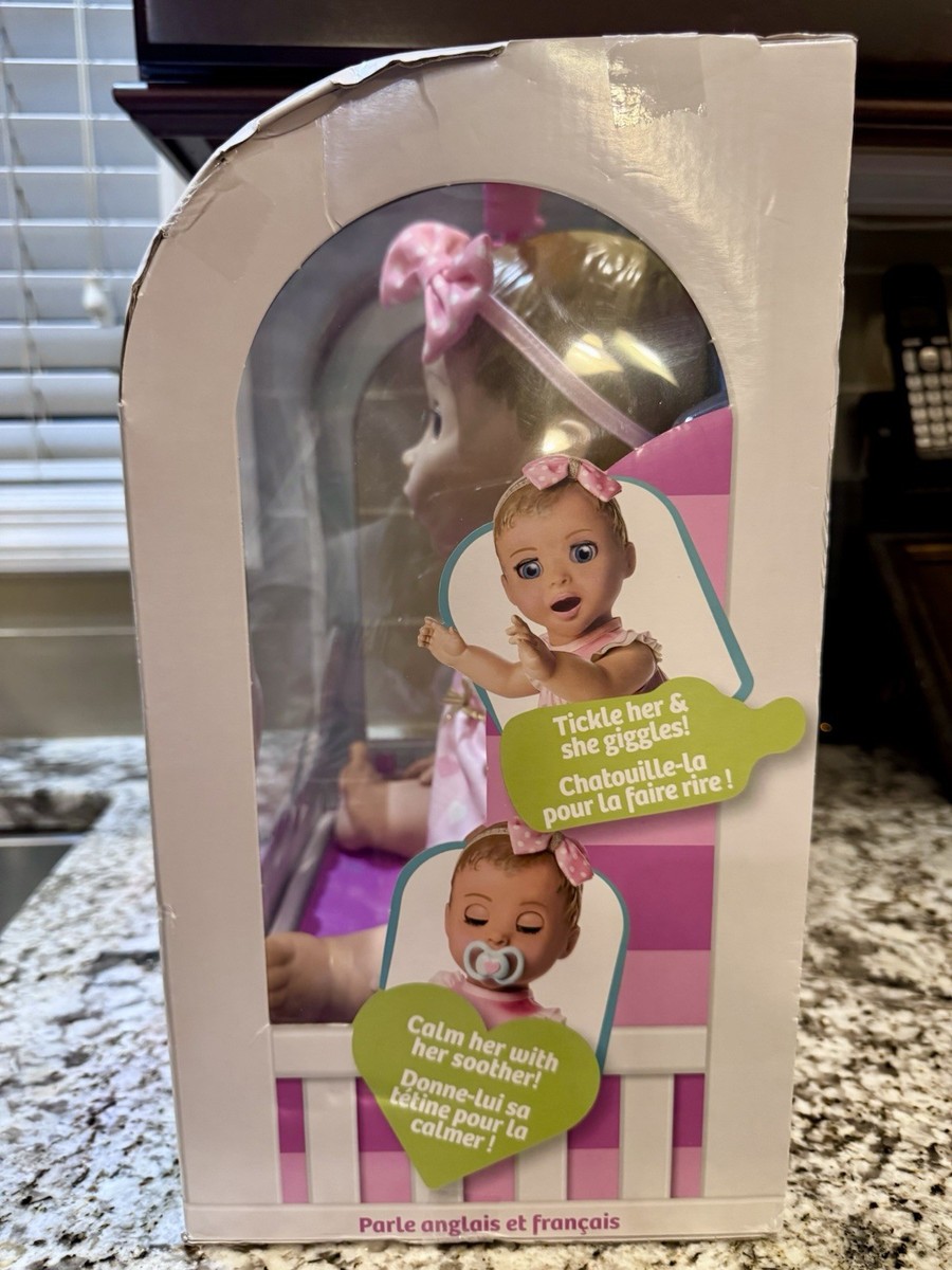 LuvaBella Baby Doll Interactive Realistic Expressions & Actions