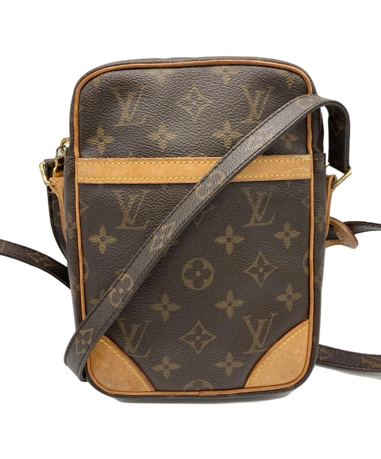 Vuitton — Louis Vuitton Danube Monogram Shoulder Bag M45266 Coated Canvas #TFB7339