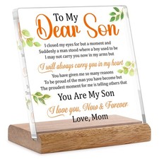 Son Gifts From Mom, Gifts for Son, To My Son Gift from Mom, Birthday Graduation