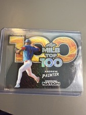 2025 Leaf Baseball Nation Andrew Painter Black Refractor Phillies True 1/1