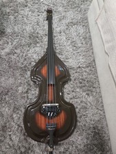 Ampeg BB-4 Upright Bass 4-String Polished Brown Height Adjustable Bridge