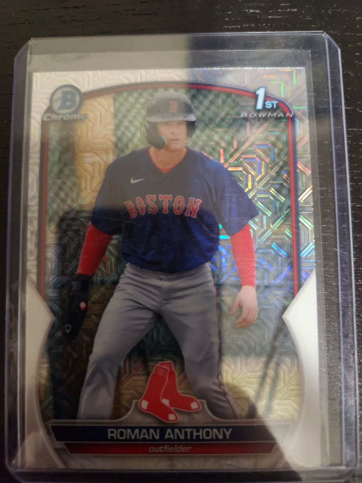 2023 Bowman - Chrome Prospects Roman Anthony #BCP-71 Mojo Refractor (RC)