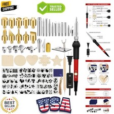 Wood Burning Kit for Beginners, 73PCS Professional Wood Burning Pen and Acces...