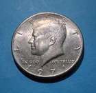 1971 Kennedy Half Dollar coin - Age 55 - KM#202B - VERY NICE!