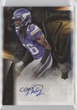 2015 Playbook Rookies Xs and Os Signatures Gold 21/25 Trae Waynes Auto 5o1