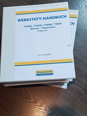 New Holland NH T4020 T4030 T4040 T4050  WERKSTATTHANDBUCH REPARATURHANDBUCH