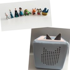 Toniebox Audio Player Bundle - 8 Tonies Characters and Carry Storage Bag