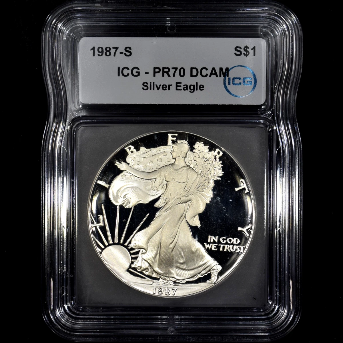American Eagle PR 70 Graded 1987 Silver Bullion Coins for sale | eBay