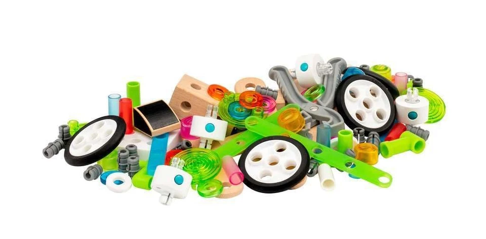 Juego de luces de construcción 34593 | Juego de tren de juguete de madera para niños de 3 años en adelante Foto 4 de 4