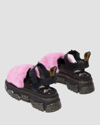 Dr. Martens × MATTISON BRATZ strap sandal PINK + BLACK