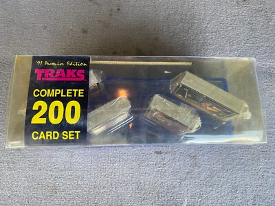 1991 Premier Edition Traks Race 200 Card Complete Set BRAND NEW