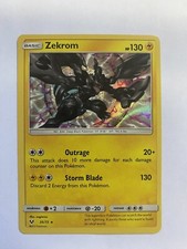 Zekrom 35/73 Holo Rare Sun & Moon Shining Legends Pokemon Card Mint