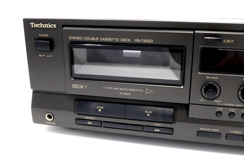 Grabadora de casete doble estéreo vintage Technics RS-T9023 - Imagen 11 de 18
