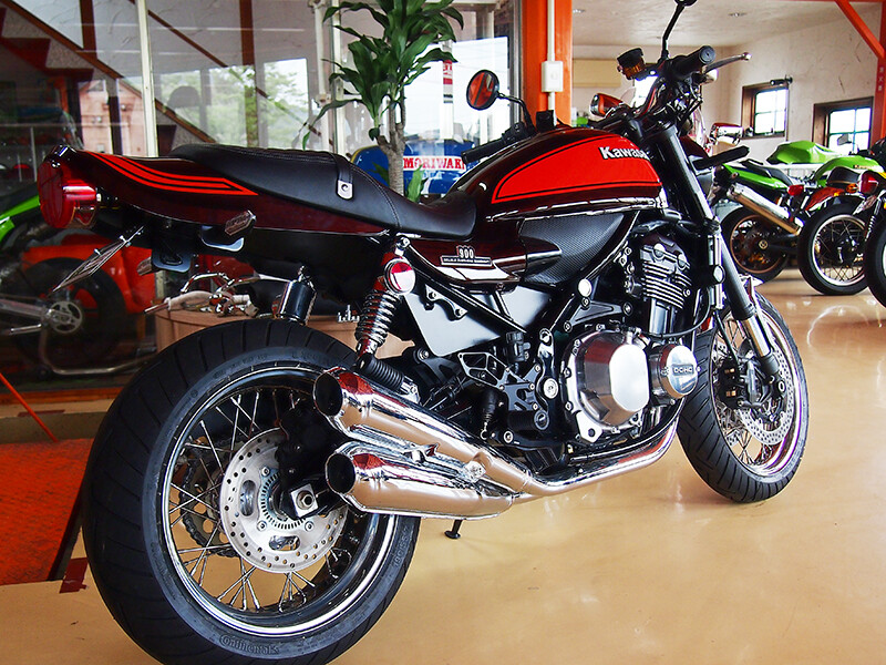 Doremi Z900RS accessory (fake rear suspension) for 44 exhaust system