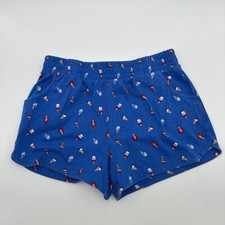 Wonder Nati n Shorts Girls XL 14/16 Blue Pockets Aop Multicolor   20637