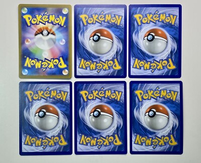 Pokémon TCG 6 Card Lot Pikachu & More - GX, ex, Japanese, Holo