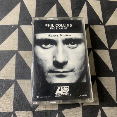 Phil Collins Face Value Cassette, Oct-1990, Atlantic