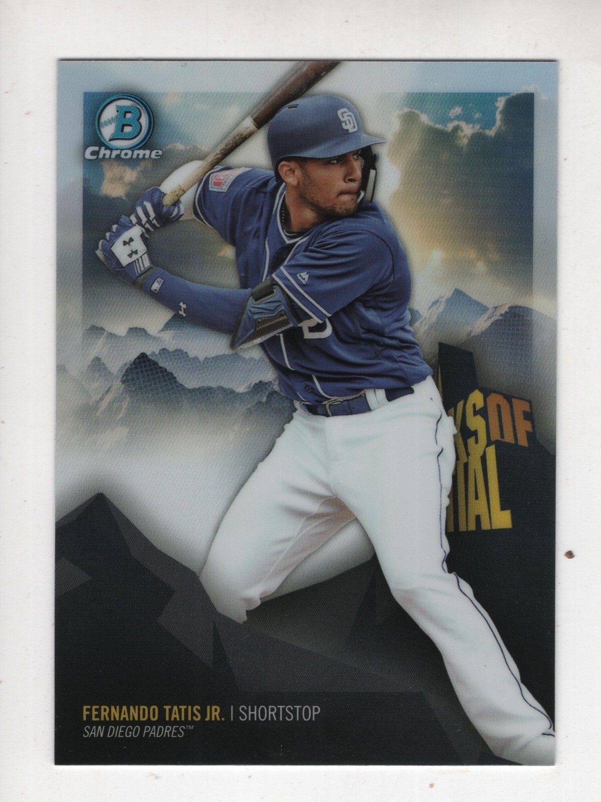 2018 Bowman Chrome Peaks of Potential Fernando Tatis Jr. #PP-FT