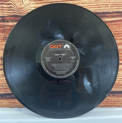 RARE Fear Itself Self-Titled Psych Blues Rock LP DOT Paramount  -Record Only VG+