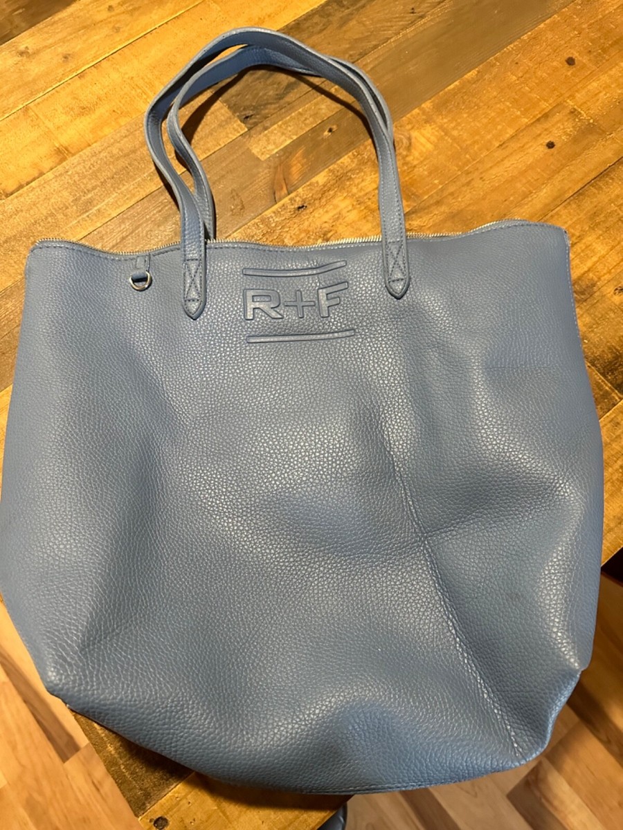 Rodan and Fields perriwinkle faux leather large tote | eBay