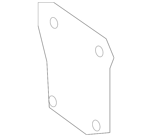 Placa delantera para Mitsubishi (N/P 5220F315)