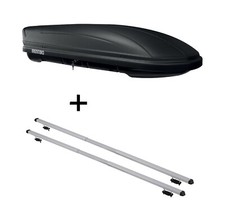 Dachbox MAA400L matt+Dachtr&auml;ger RAPID f&uuml;r f&uuml;r Mercedes M W164 5T&uuml;rer 05-11
