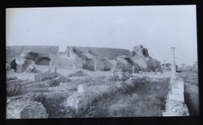 Glass Magic Lantern Slide Photo Italy Ostia Newton