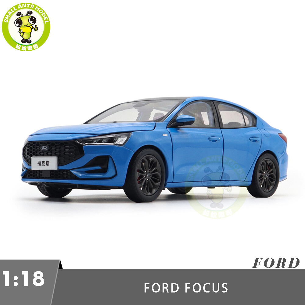 Chevrolet & Ford Focus ラジコンカーセット 2008 FORD FOCUS J/RD BLUE RACING 1:64 SCALE DIECAST COLLECTOR