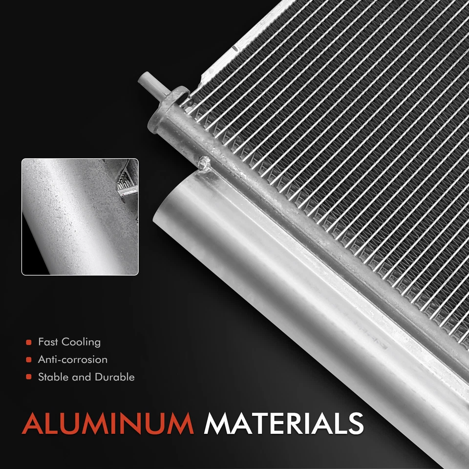 AC Condenser w/ Receiver Drier for Toyota Prius C 2012-2021 L4 1.5L 8846052170 - Image 2 of 4