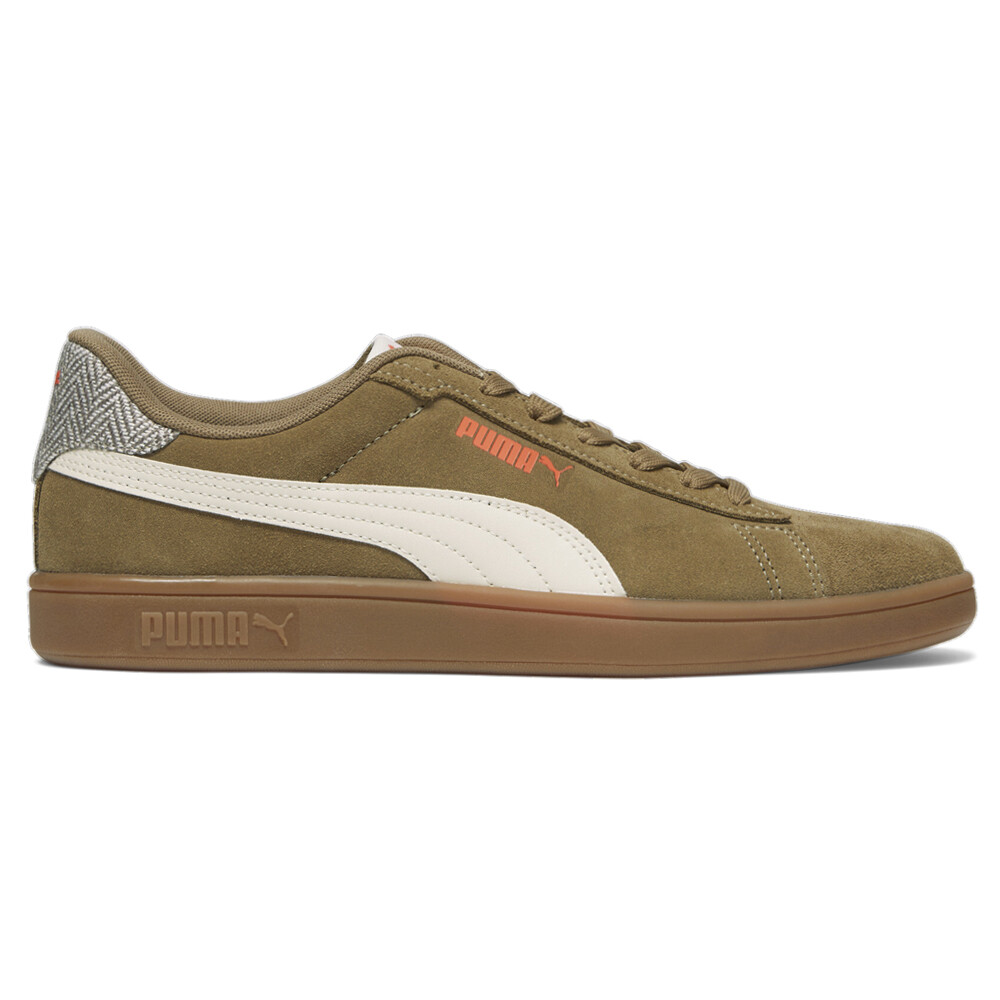 Мужские коричневые кроссовки Puma Smash 3.0 на шнуровке Повседневная обувь 39563001