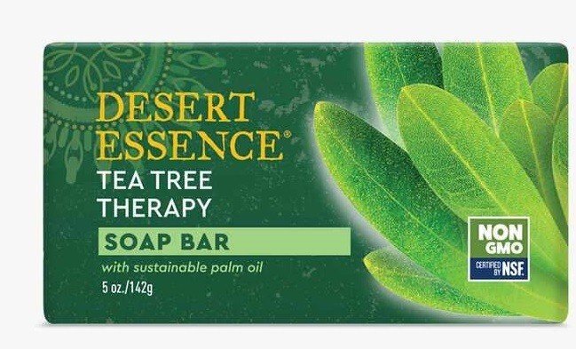 Очищающее кусковое мыло Desert Essence Therapy с чайным деревом 5 унций мыла 2390₽