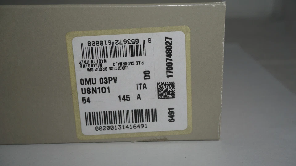 Gafas MIU MIU nuevas lila púrpura oro pálido MU 03PV USN1O1 54 19 145 Foto 2 de 4