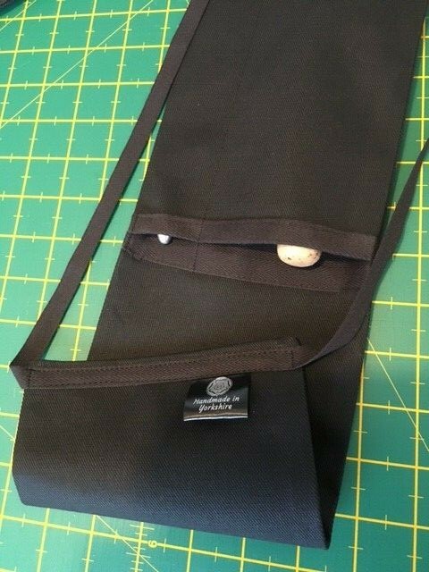 Borsa Canne Tessuto Borsa Per Canne Da Pesca In Tessuto - 4 Pezzi, Fatta A Mano Nello Yorkshire, Custodia Protettiva Personalizzabile Carrello Da Pesca - Foto 9