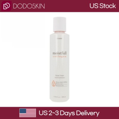 US SELLER ETUDE HOUSE Moistfull Collagen Facial Toner 200ml NEW!