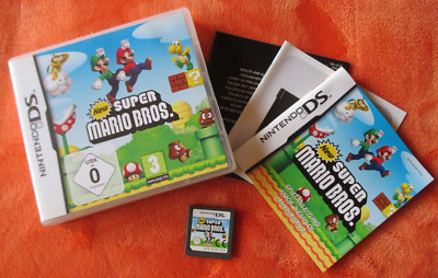 New Super Mario Bros. (Nintendo DS, 2006) JUMPnRUN OVP mit Anleitung