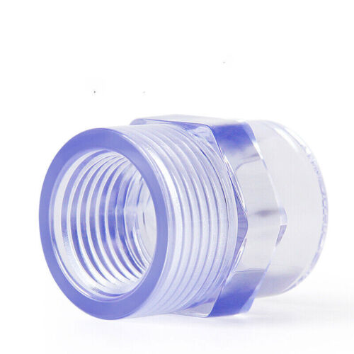 Transparency PVC Pipe Connector Water Tube Adpater Hose Fitting 20-110mm Diamter - Picture 38 of 40