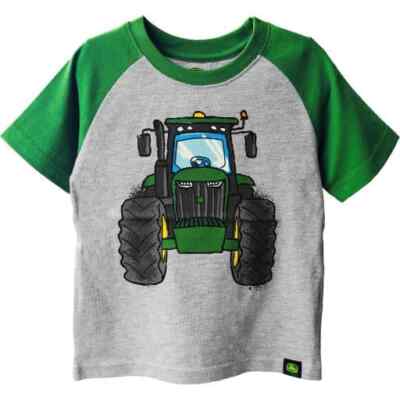 Original John Deere Kleinkind T-Shirt kommen und gehen junger Bauer