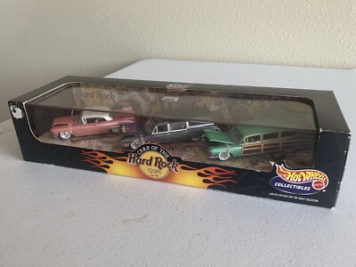Hot Wheels 20977 Car of the Hard Rock Cafe Car Set Cool Classic 