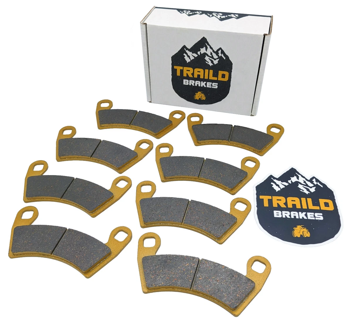 Front & Rear Brake Pads For Polaris Ranger XP 900 – 2013-2016