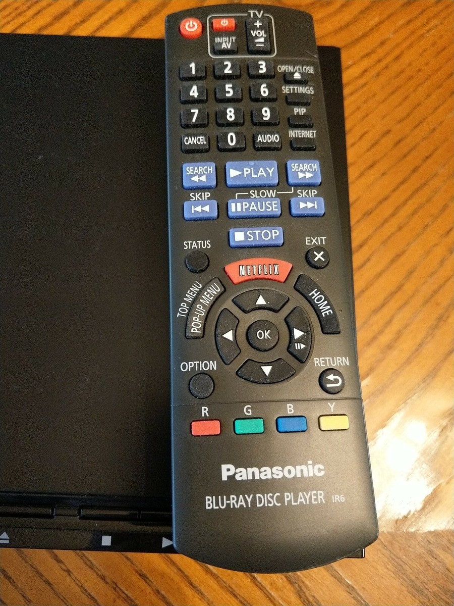 Panasonic DMP-BD79 Blu-Ray Player Power Cord Remote Control Tested