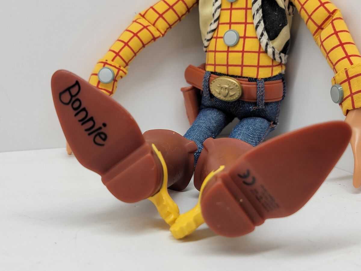 Disney Toy Story 4 Woody Pull String Talking 16 Doll- Bonnie - works!