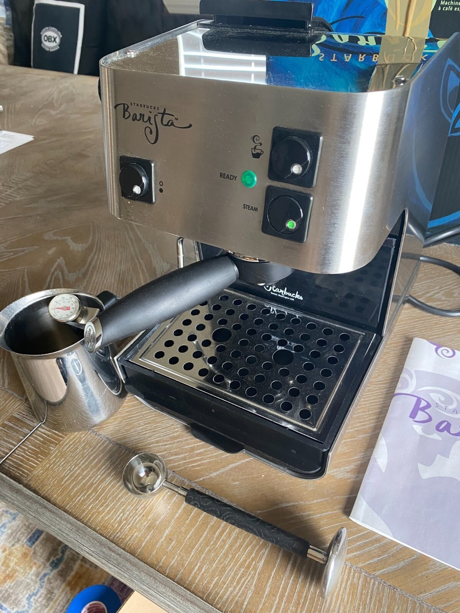 RARE Original Starbucks Barista Athena - Stainless Steel Espresso