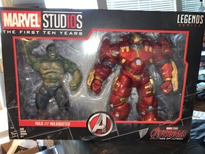 marvel legends first ten years hulk and hulkbuster