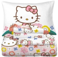 Hello Kitty "Pretty Bloom" Kids Bed Set-W84039180456, W83776599516, W83758725666