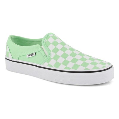 vans asher slip on checkerboard