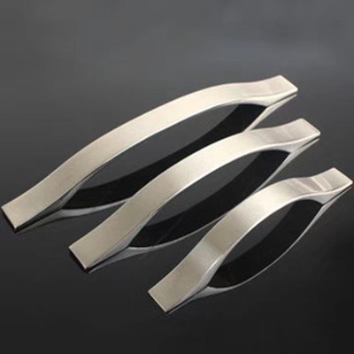 1-50X Modern Stainless Steel Kitchen Cabinet Handles Drawer Pulls Brushed Nickel