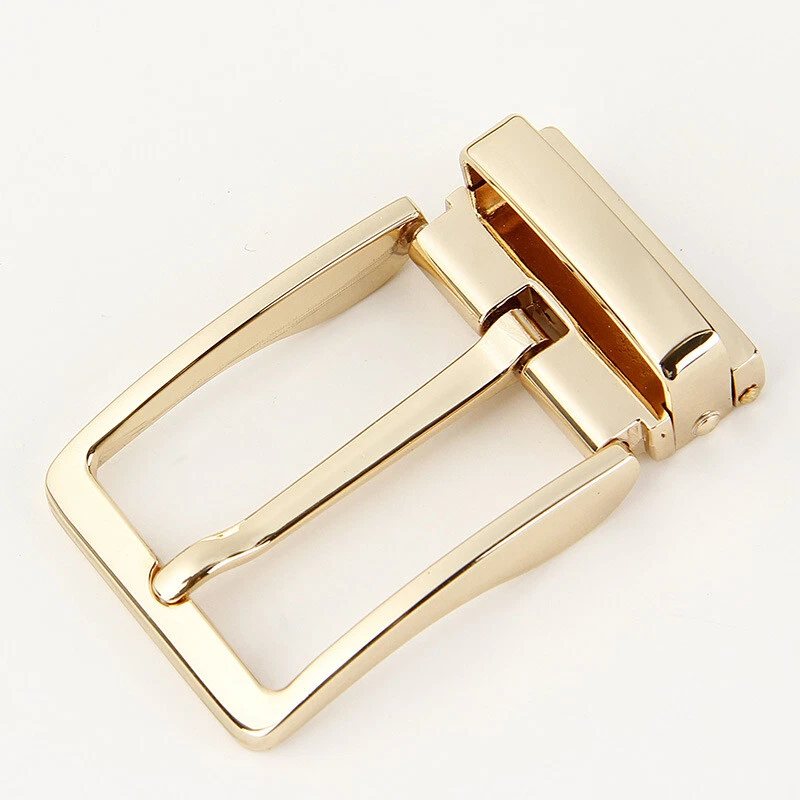 Unisex Business Cintura Fibbia Ricambio Metallo Classico Decorazione 1.3 "/ 33mm - Immagine 2 di 4