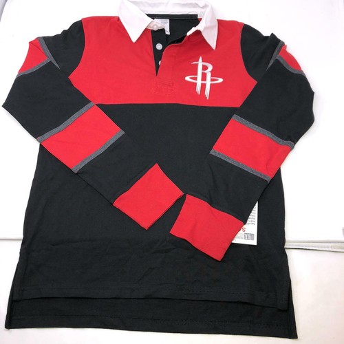 Houston Rockets Basketball NBA Long Sleeve Soft Touch Boys Youth Medium - 第 1/6 張圖片