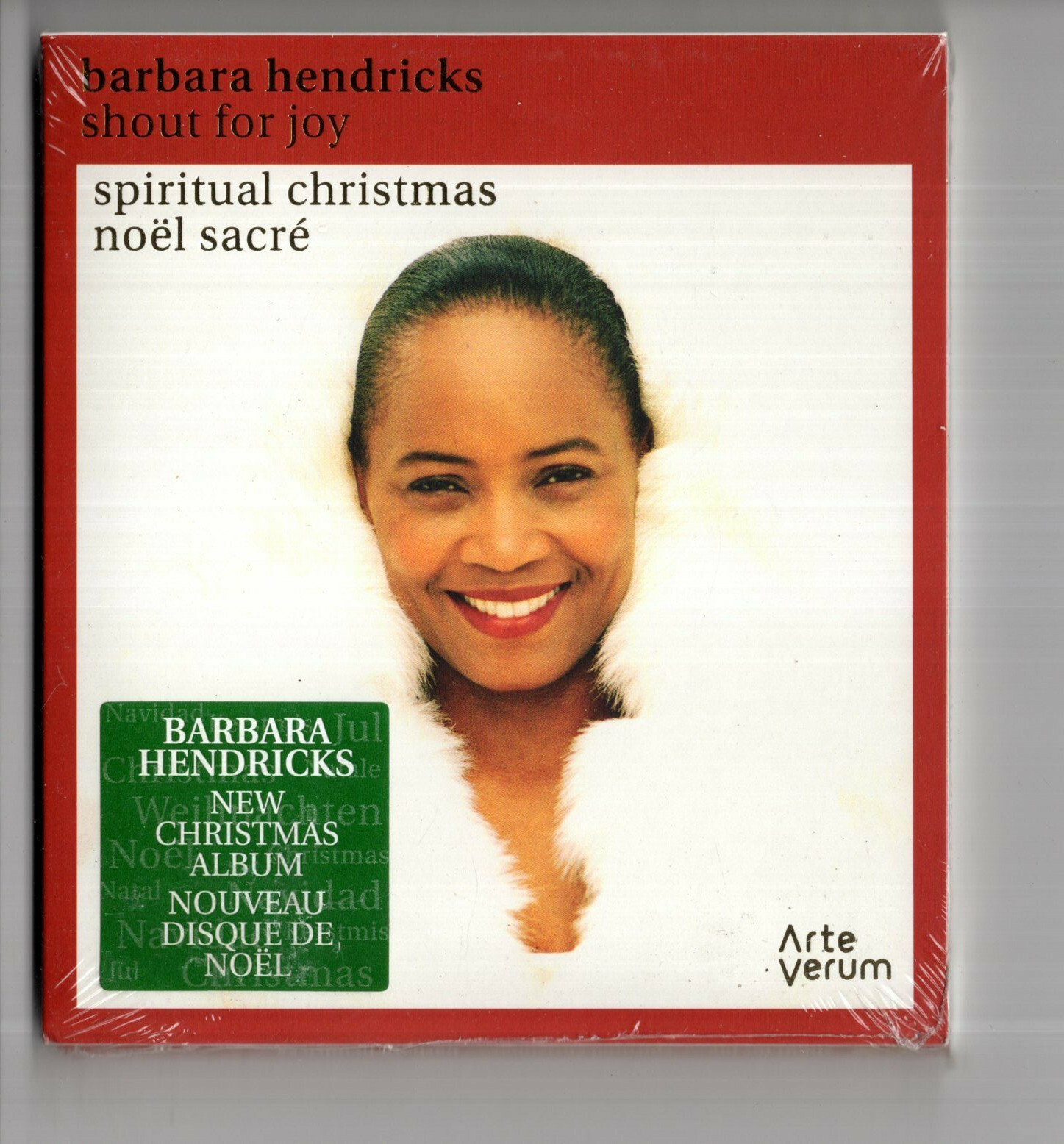 (JD824) Barbara Hendricks, Shout For Joy - 2010 Sealed CD