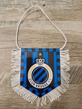 FANION  WIMPEL PENNANT BANDERIN 9x11cm CLUB BRUGGE KV FC BRUGES (BELGIQUE)